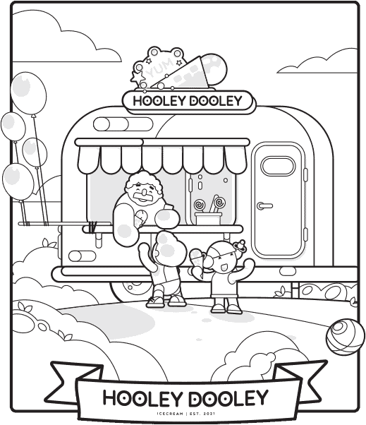 Hooley Dooley Colouring Competition